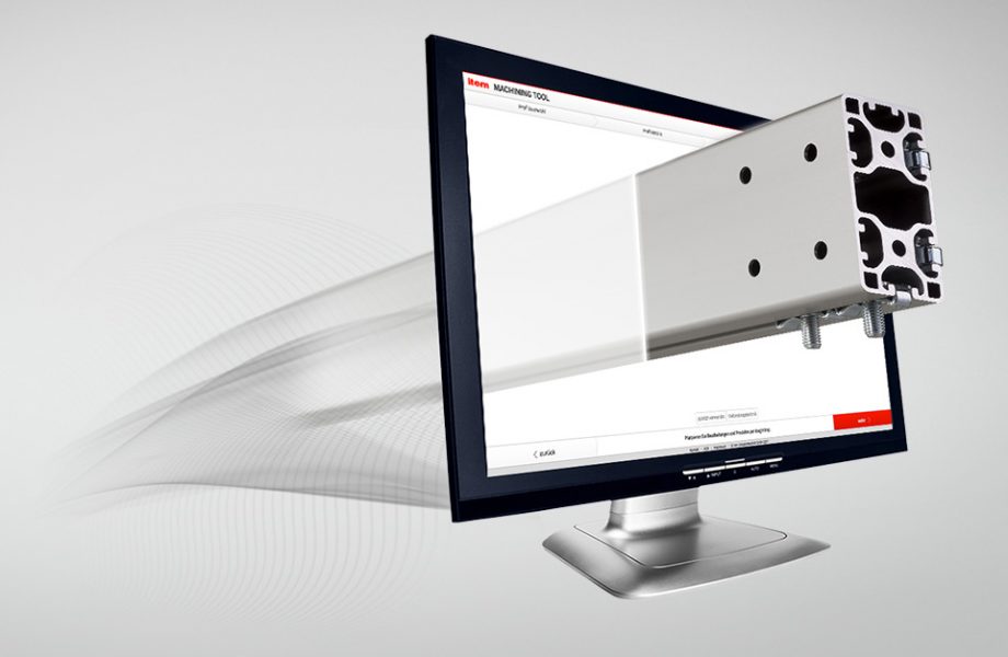 Das item Machining Tool: der schnellste Weg zum fertigen Profil