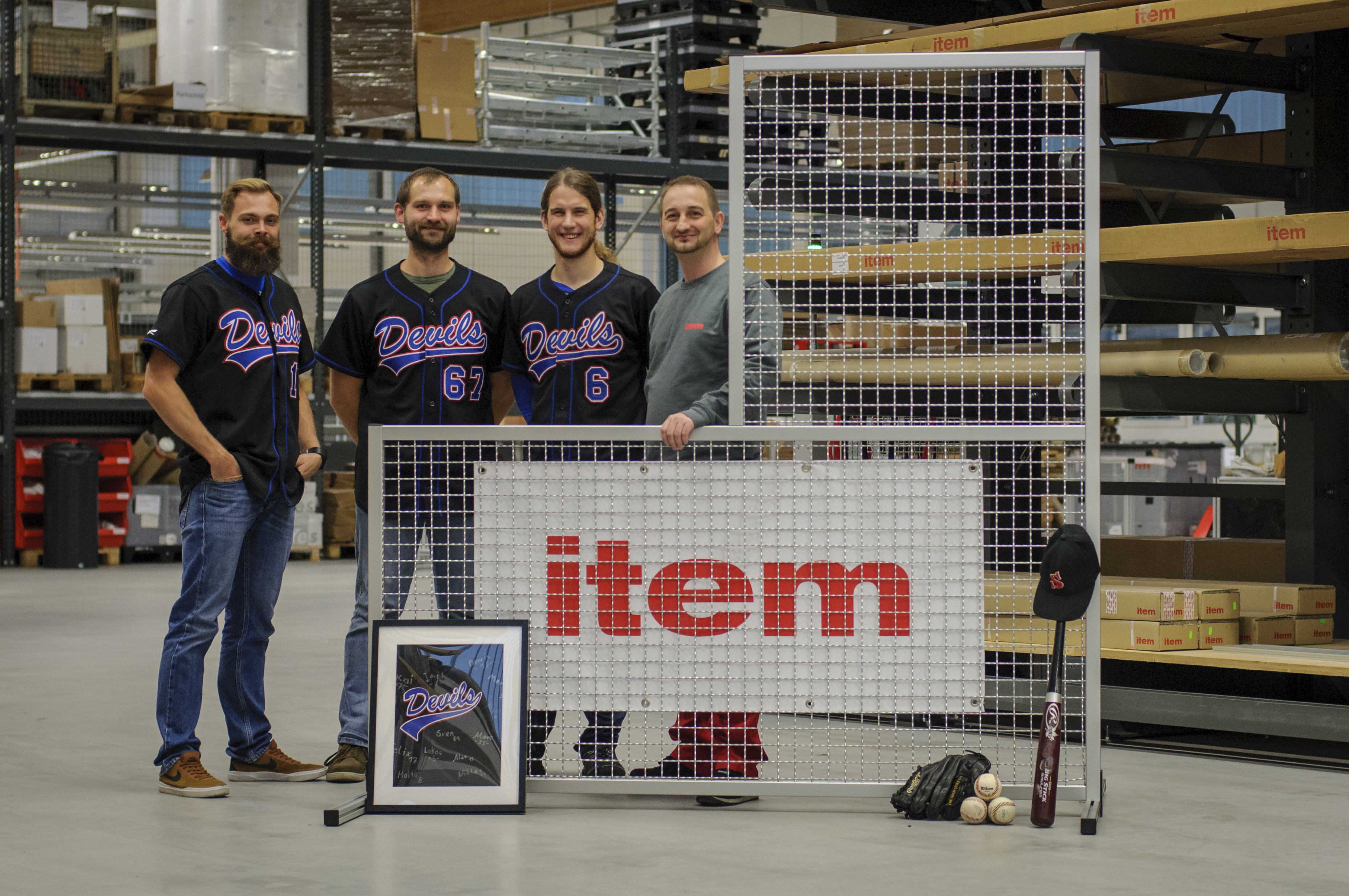 A devilishly good L-screen for the Sehnde Devils baseball team