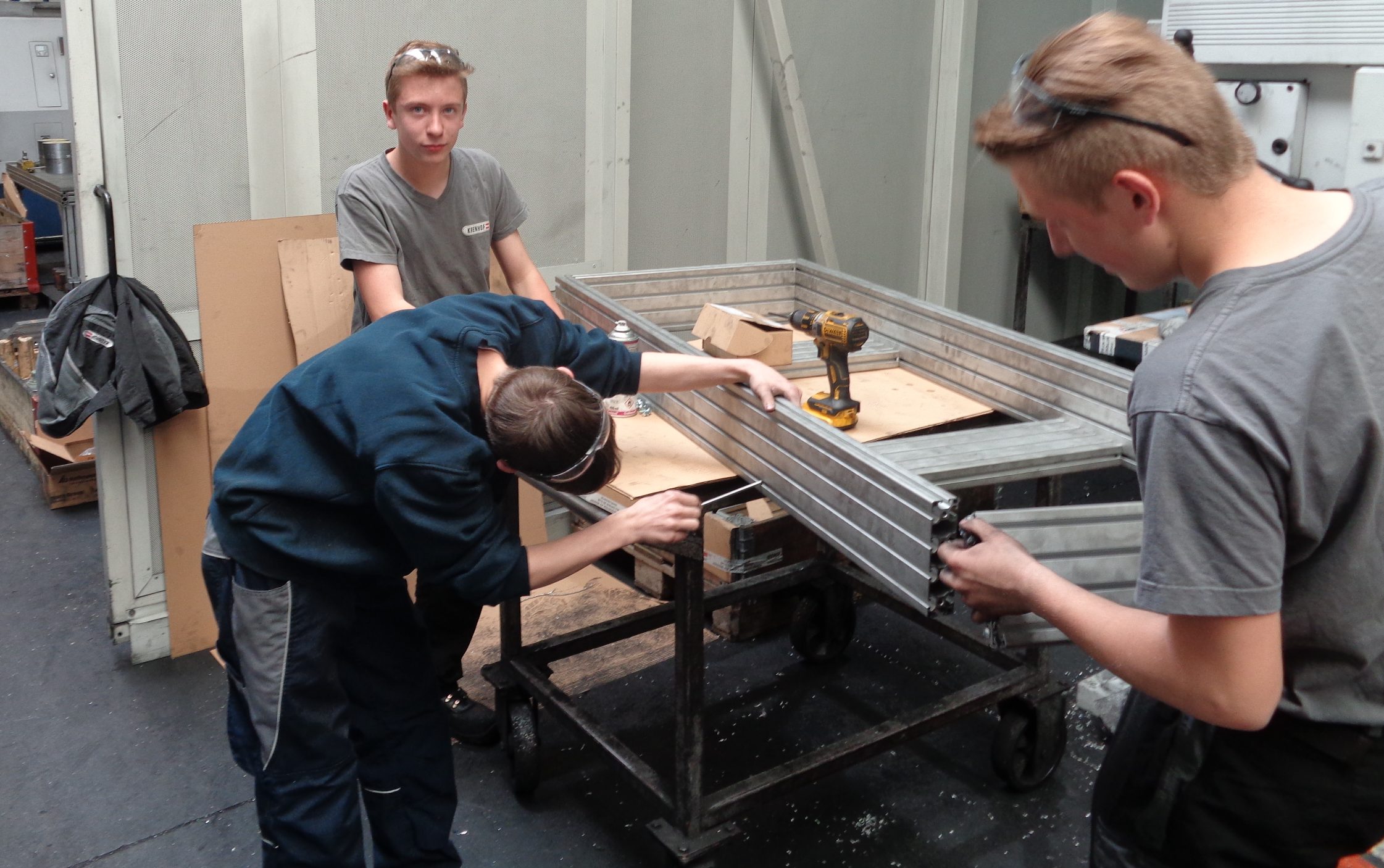 Ideal for steel? Aluminium!