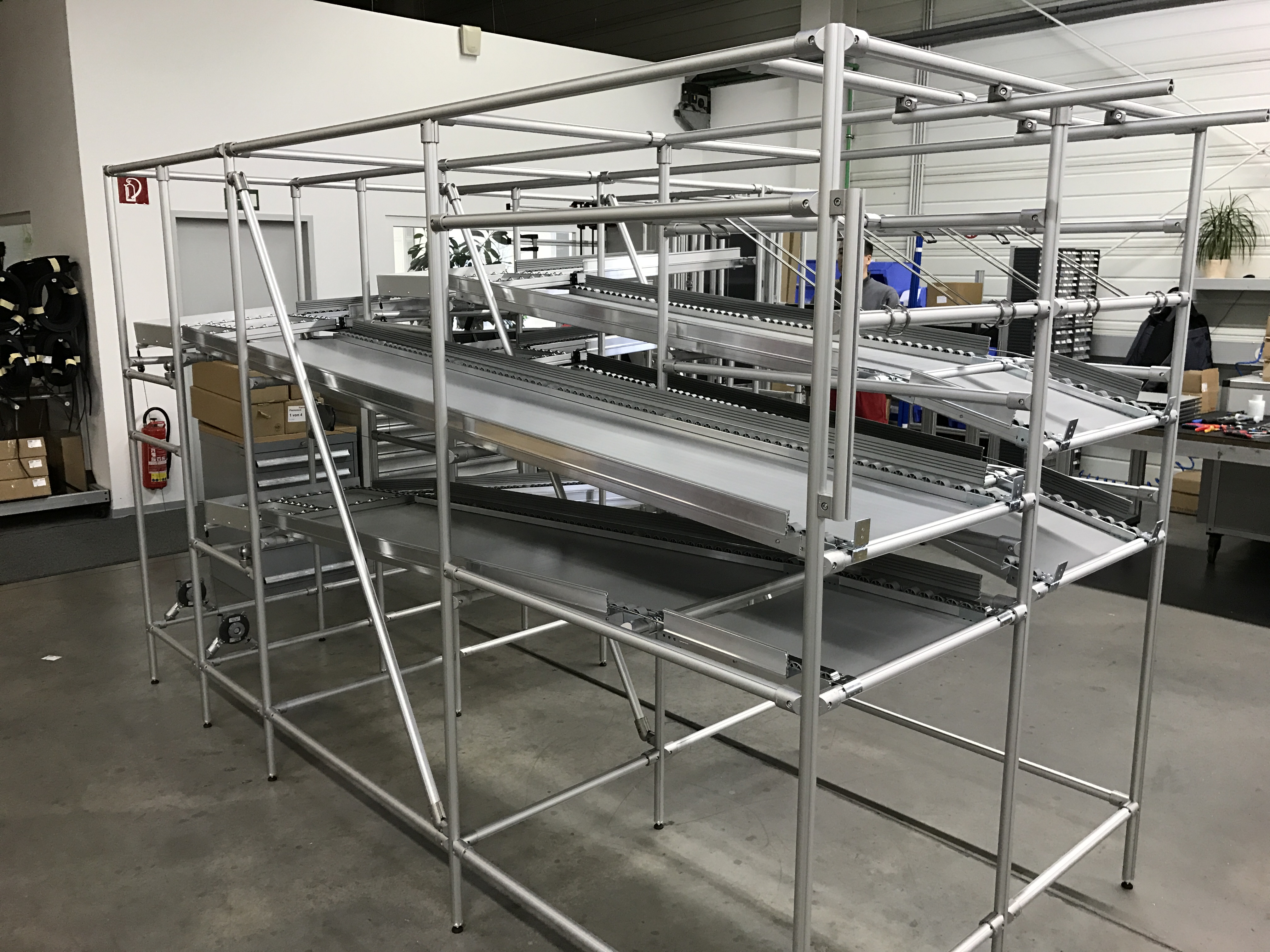 Karakuri/LCA-Lösung für die Automobilzulieferindustrie