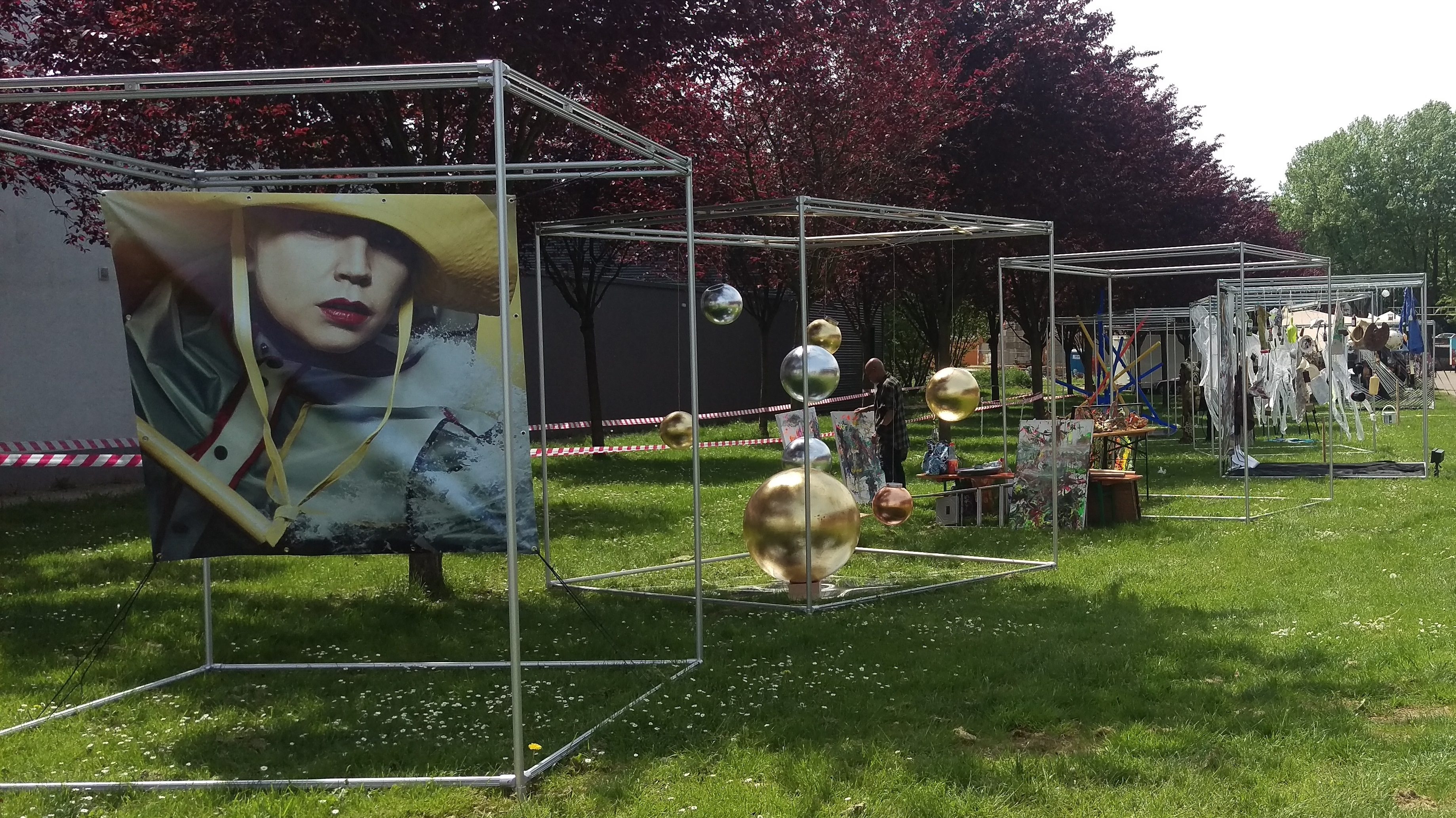 Festival de Güterhallen à Solingen : des profilés au carré