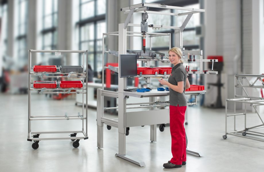 How ergonomics boosts the efficiency of industrial work benches