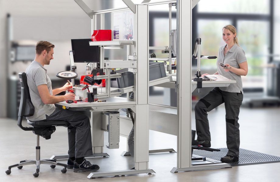 Ergonomics illustration – how to sit correctly!