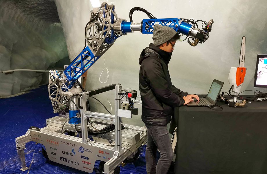 CHIRON : Un robot de chantier prêt pour des missions spatiales