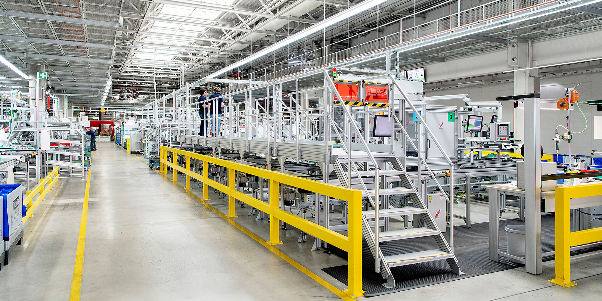 Treppen/Podeste System im Hauptsitz von Miele