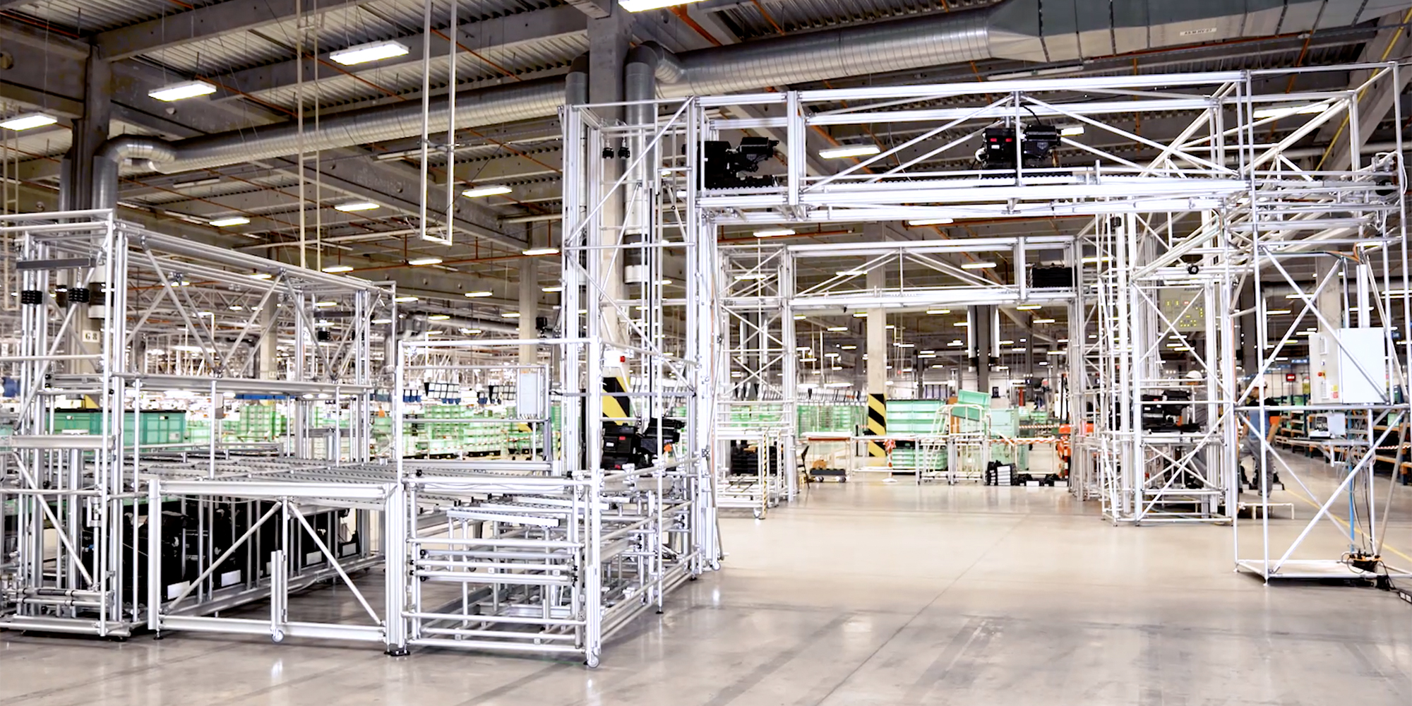 Karakuri/LCA für den Materialtransport in der Kleinwagenmontage