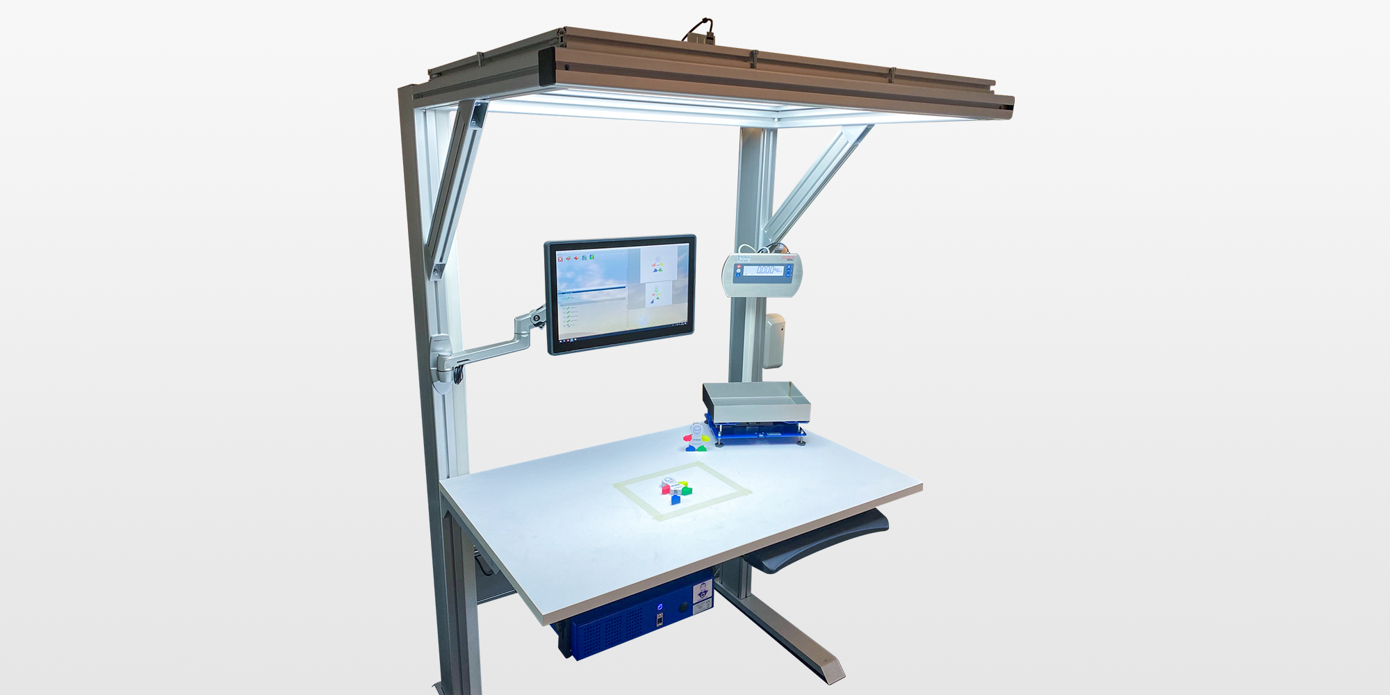 Kognitives Assistenzsystem plus ergonomischer Arbeitsplatz