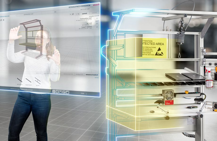 Configure ESD benches online with exceptional ease