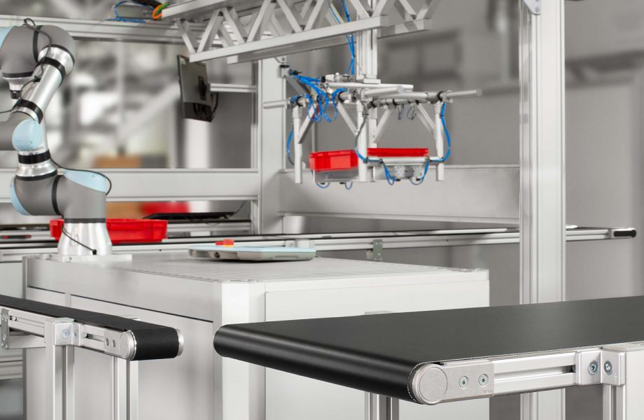 The item Conveyor Belt System – modular and adaptable conveyor belt technology