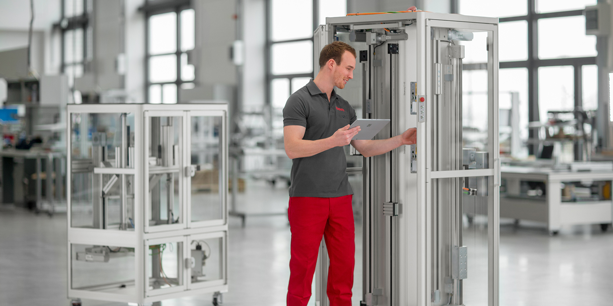 Maximale Flexibilität bei der Gestaltung von Maschinenkabinen