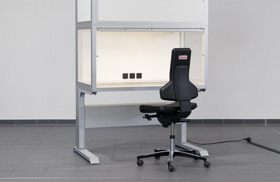 Sistema per camere bianche: modulare, efficiente, ergonomica