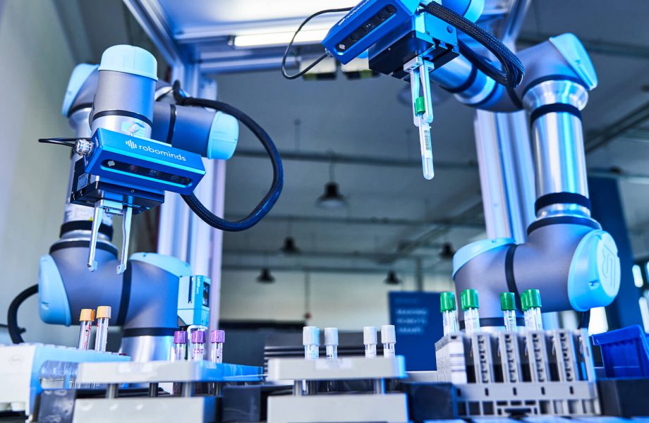 Smarte Roboter im Labor – für automatisiertes Probenhandling