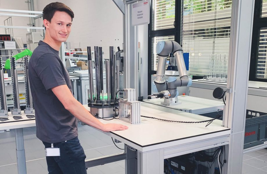 Mensch-Roboter-Kollaboration: Beispiel für KMU