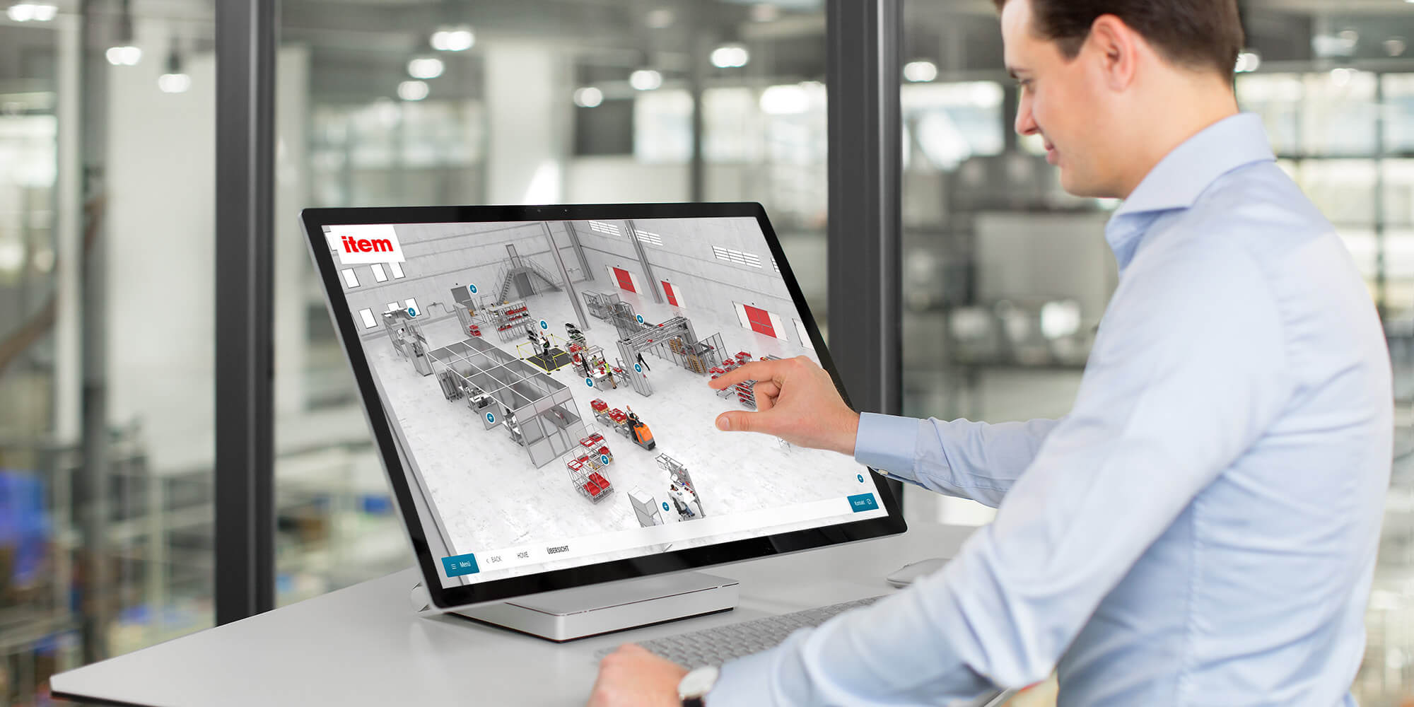 Experience modular possibilities with item – virtually!