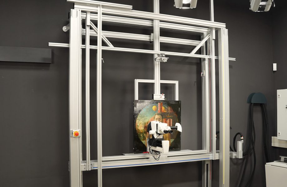 Röntgenanalyse von Kunst – mit Lineartechnik-Unterstützung Röntgenanalyse von Kunst – mit Lineartechnik-Unterstützung