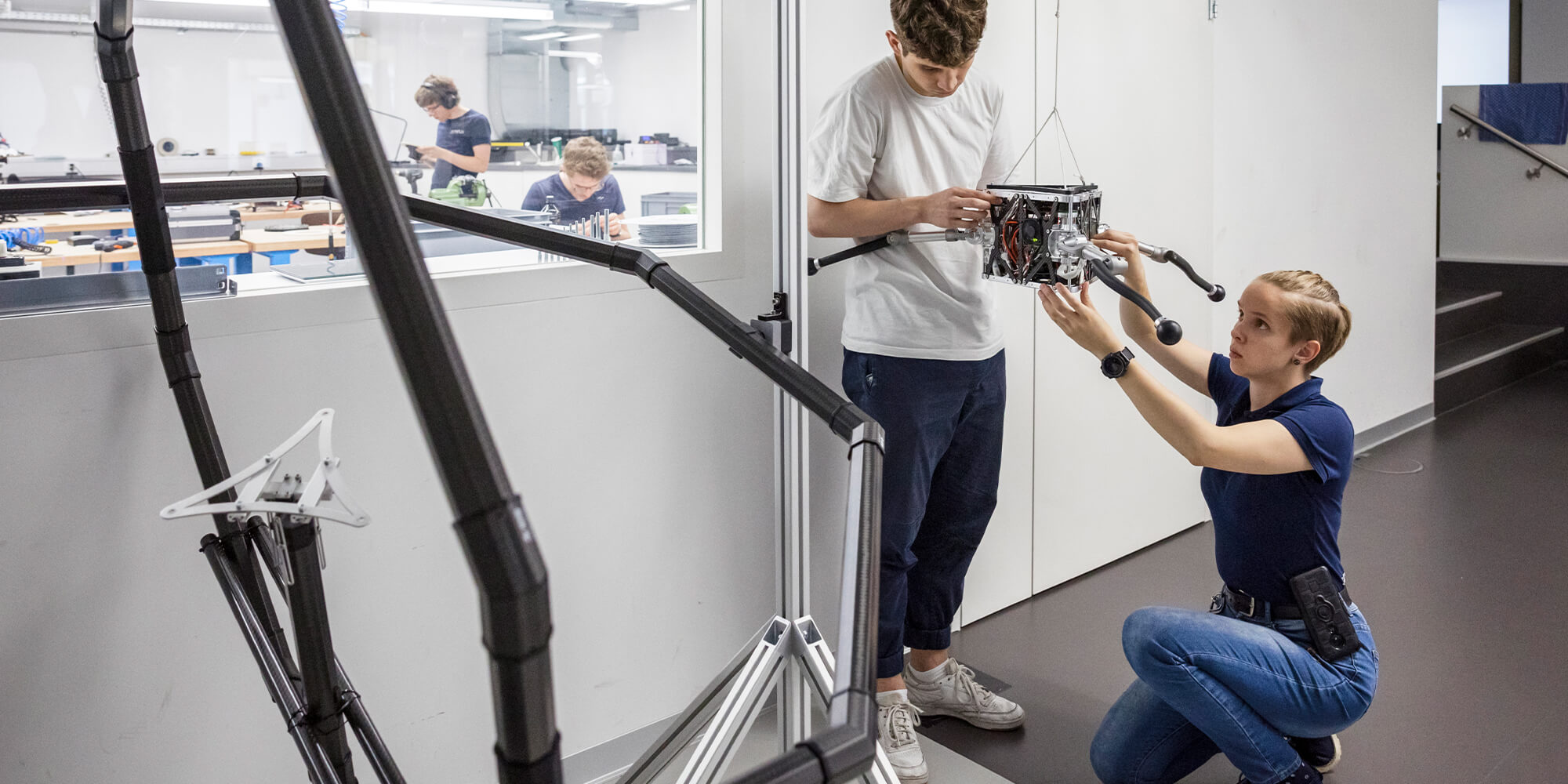 Weltraum-Roboter SpaceHopper