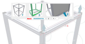 item Engineeringtool: Flächen in der Nut befestigen